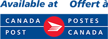 Available at Canada Post logo